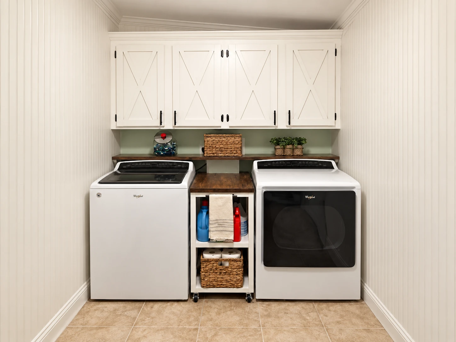 A custom laundry room made for real life