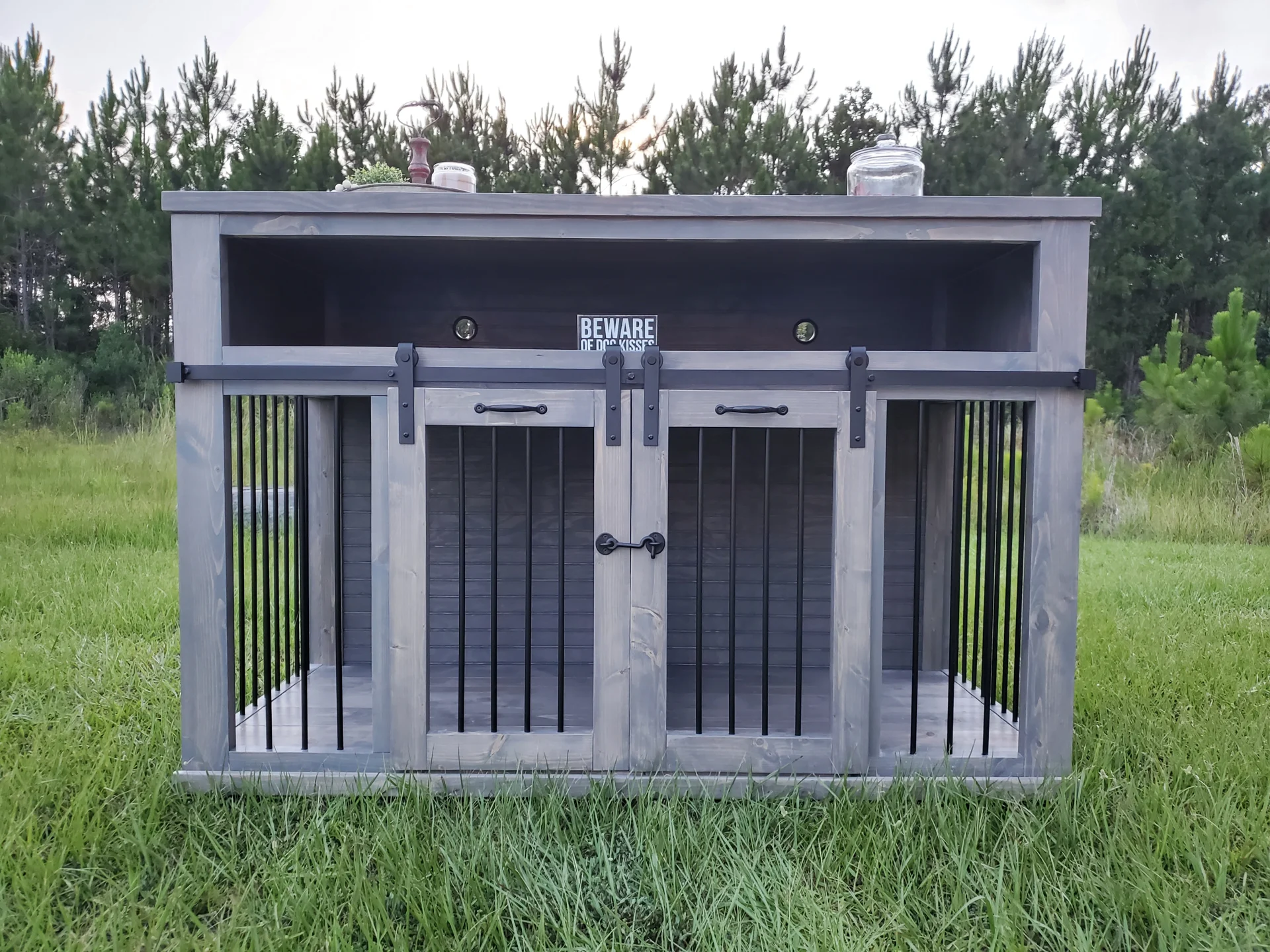 A custom home for the dogs