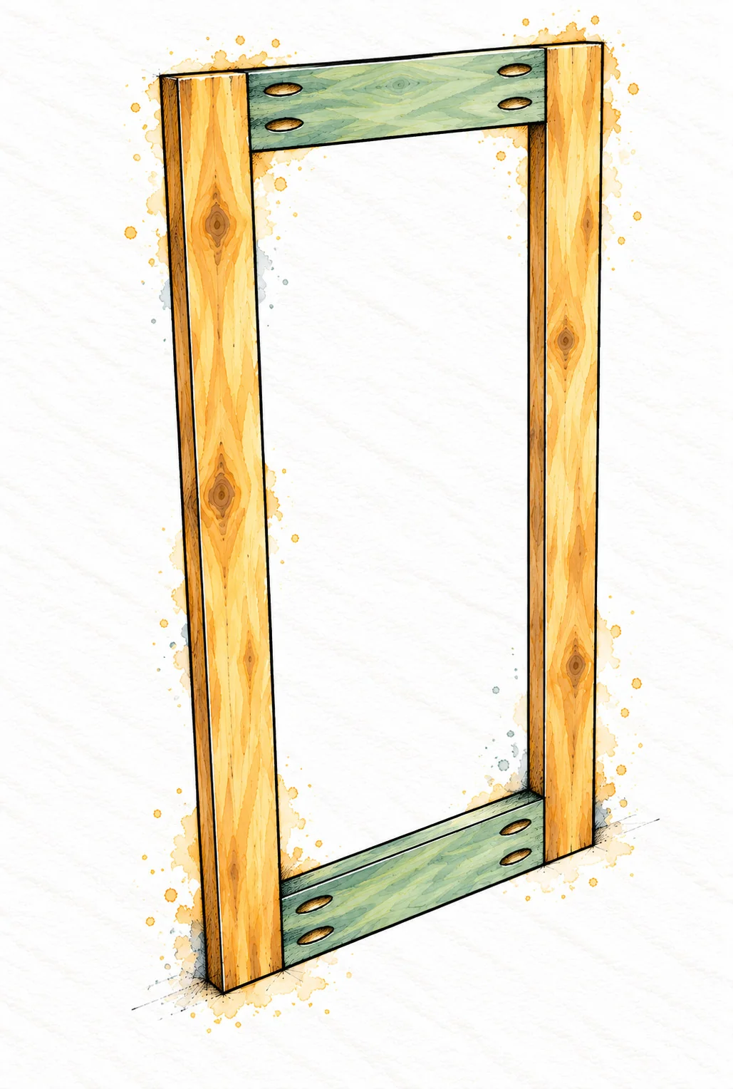 tin door cabinet — 21 illustration