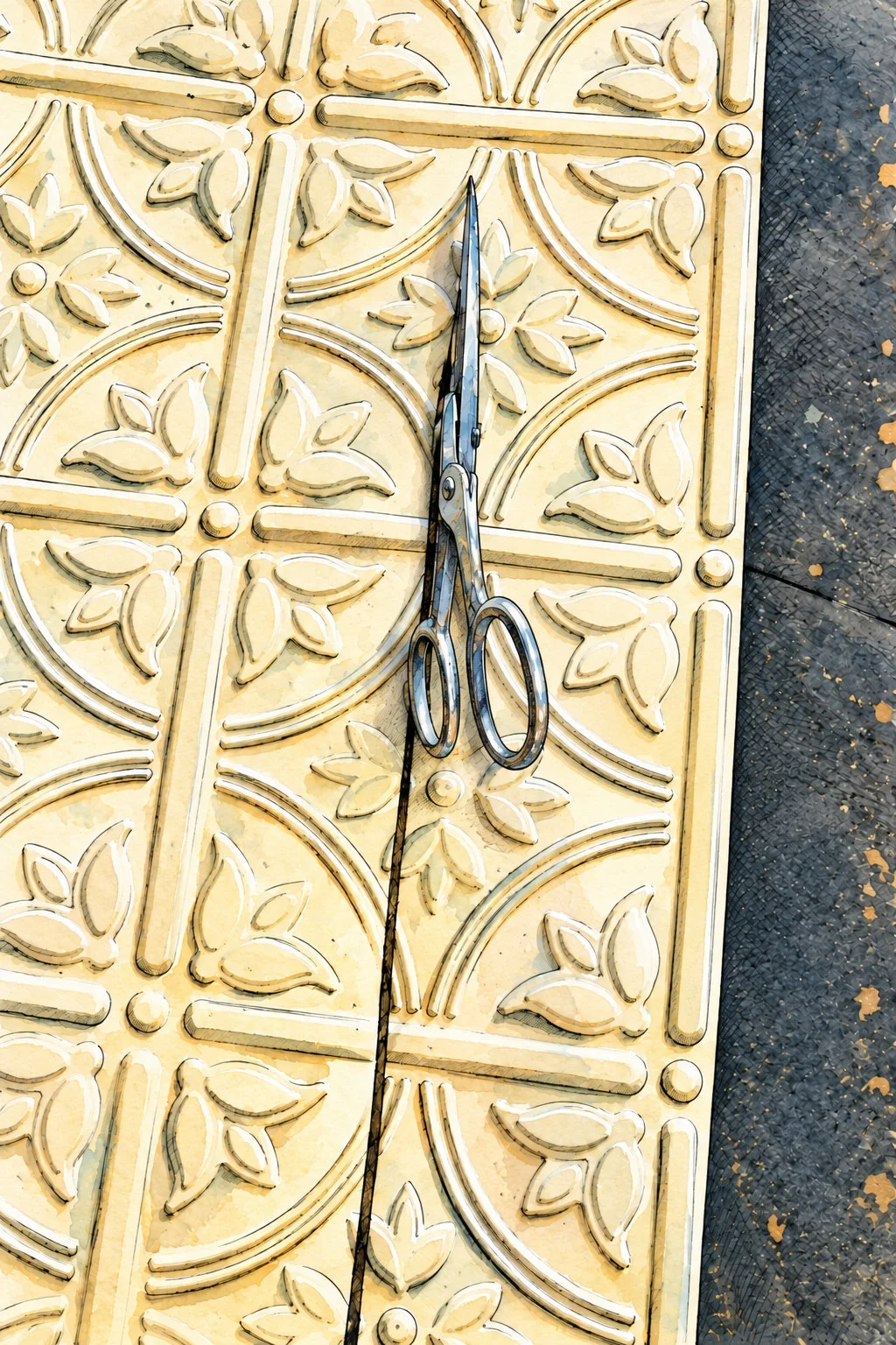 tin door cabinet — 22 illustration