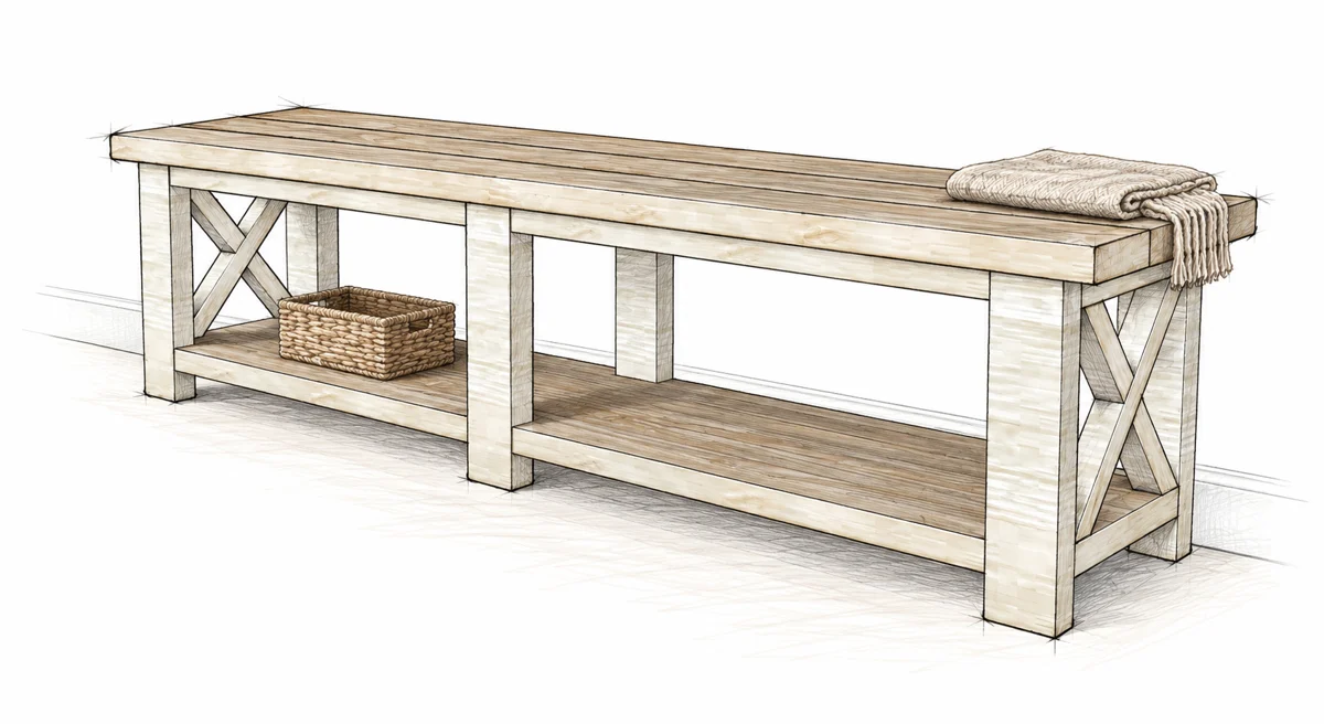 Benches woodworking plans